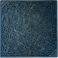 Zombie eMat - Enrichment Lick Mat for Dogs and Cats | Halloween Skull Design | SodaPup